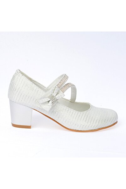 KARAMAZI 750 Çupra Günlük Kız Çocuk 4 Cm Topuk Babet Ayakkabı