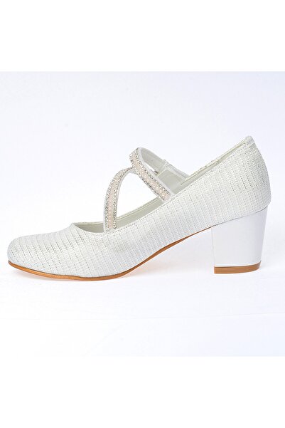 KARAMAZI 750 Çupra Günlük Kız Çocuk 4 Cm Topuk Babet Ayakkabı