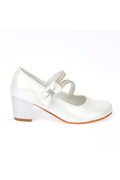 KARAMAZI Pantofi Casual Fete - Kiko 750, Toc 4 Cm, Balerini Pearlescent