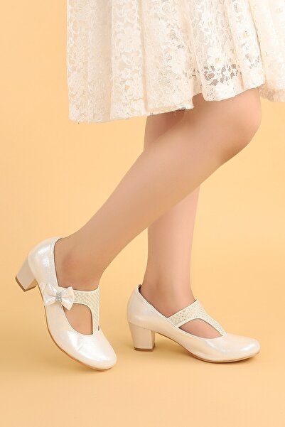 KARAMAZI Vakko 755 Girl's Daily 4 Cm Heel Ballerina Shoes