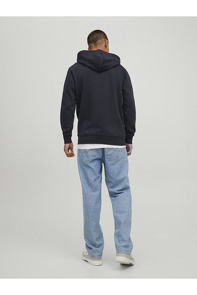 Jack & Jones Solid Color Zippered Sweatshirt