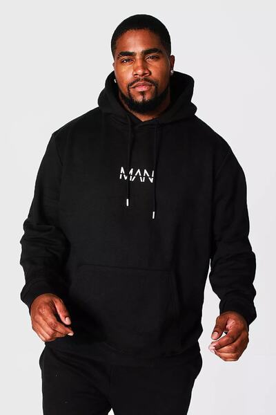 YUVEST Blackrock Unisex Oversize Ανδρικό Φούτερ με Κράνος και Τύπωμα