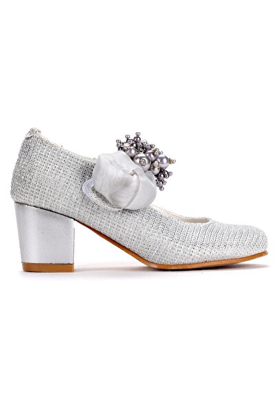 KARAMAZI 751 Çupra Günlük Kız Çocuk 4 Cm Topuk Babet Ayakkabı