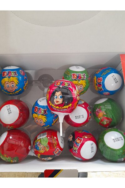 Toybox Lolipop Şekerli Oyuncak 12 Adet