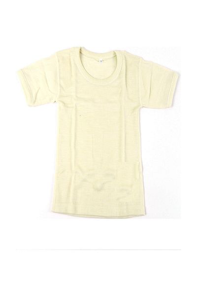 Hasyün Boy Beige Genuine Wool Undershirt