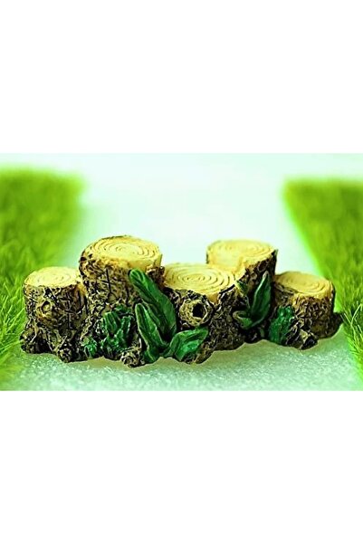 morlalem m Terrarium Dekoru Ağaç Kütükleri Silikon Kalıp K-442 Mum Taş Tozu S...