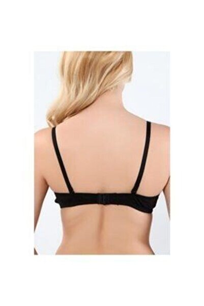 Yeni İnci Γυναικείο Μαύρο Underwire Gathering Basic σουτιέν