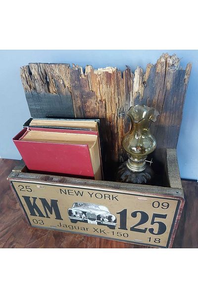 kho military design Wooden Metal Sheet Organizer Model-1