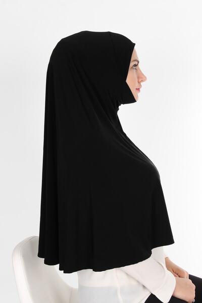 Kureyş Eşarp Eșarfă practică dintr-o bucată Xl (SANDY)- Husă Hijab-Prayer