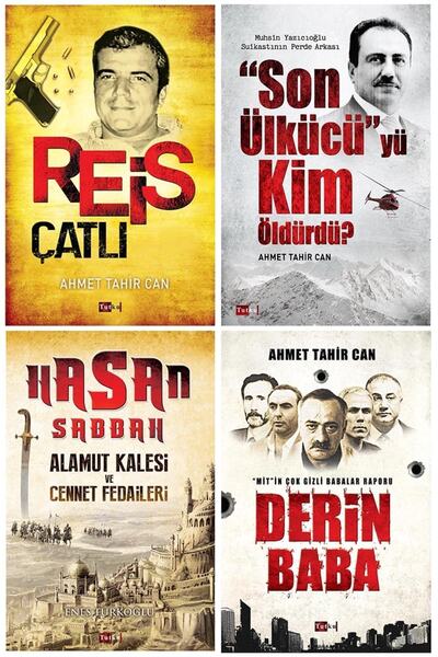Tutku Yayınevi Derin Devlet Seti-3 - 4 Kitap - 1408 Sayfa - Derin Baba, Muhsin Yazıcıoğlu, Alparslan Türkeş