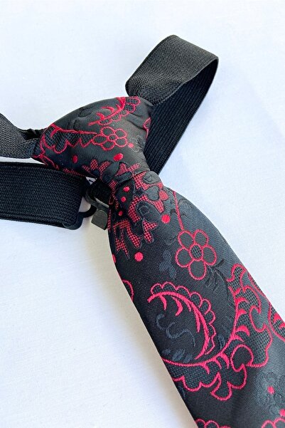 Louis Kids Premium Collection Large Flower Patterned Boys' Tie