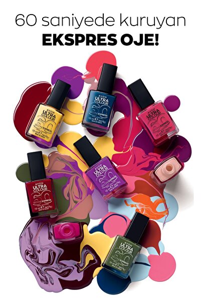 AVON Ultra Color Oje - Fun N Fuchsia