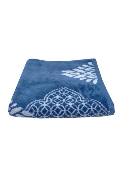 Özdilek El Havlusu Pamuk Dokuması Majolika 50x90 cm Mavi