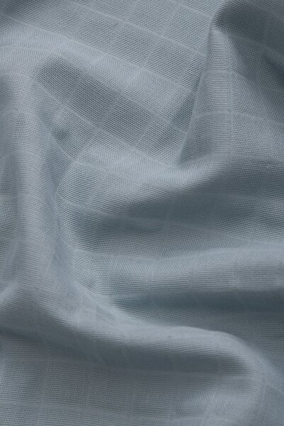 Müslin Bezi Örtü Battaniye Düz Renk 90x75 cm + 2 Ağız Mendili %100 Pamuk