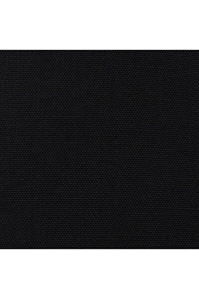 Cortibo Alaska Linen Throw Pillow Cover - Black