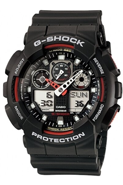 Casio Ανδρικό ρολόι Casio GA-100-1A4ER, Quartz, 51mm, 20ATM