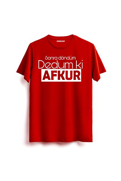 hakuof Μπλουζάκι Afkur Black Sea