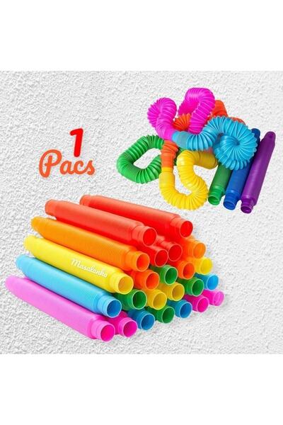 pazariz 1 Adet Bubble Fidget Duyusal Oyuncak Boru Pop Tubes