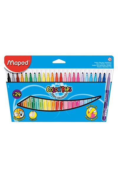 Maped 845022   Peps Felted Colored Pencil Set of 24