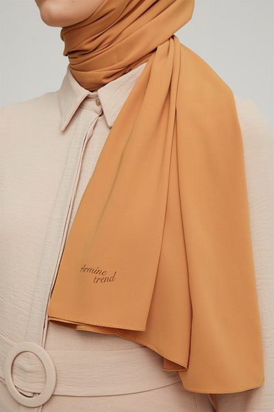 Armine Μεταξωτό σάλι Medina Trend - 1023 - Camel