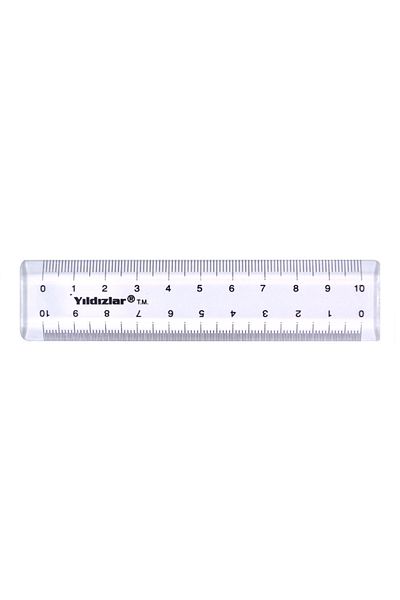 Yıldızlar Cod:066 Riglă de desimetrul de buzunar 10 Cm
