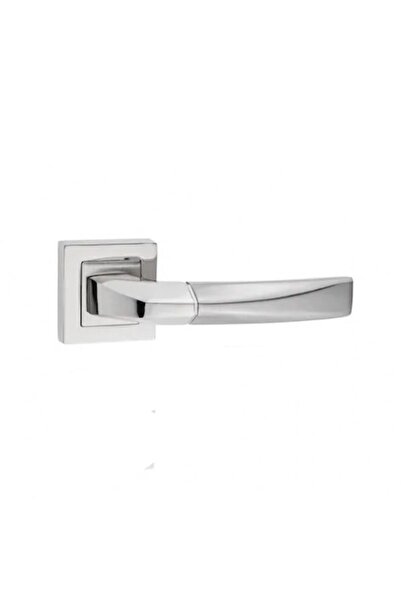 İSTANBUL DOOR HANDLES مقبض باب مرحاض مربع كريستالي مع شارة من النيكل الساتان ...