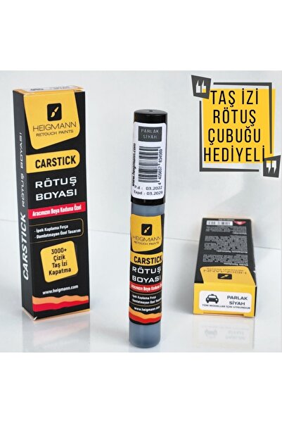 HEİGMANN Ford Focus Fıesta Mondeo Uyumlu  Sıyah Rötuş Rütuş Rütüş Çizik Boyası