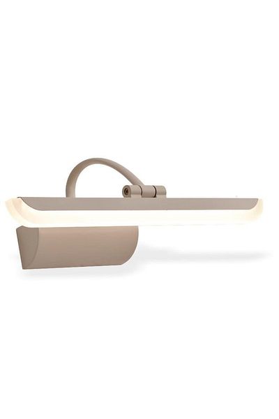 Helios 7w Flute Sconce Luminaire White Case Natural - Saray