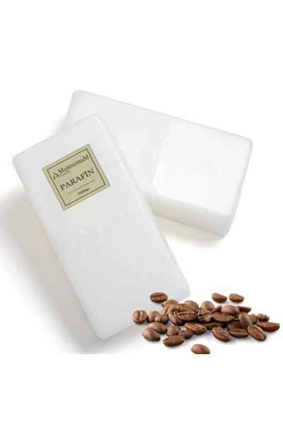 MumvemuM 1 Kg Hazır Parafin Stearik Asit Gerektirmez Kahve Kokulu