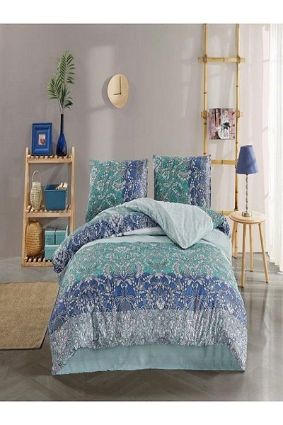 Zorluteks Crown Crystal Single Terry Cotton Duvet Cover Set Health Care