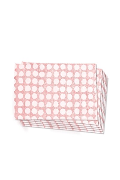 The Mia Amerikan Servis 6 Lı Set 50 X 35 Cm