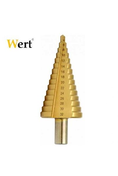 WERT 3504 Kademeli Sac Delgisi (ø4-40mm)