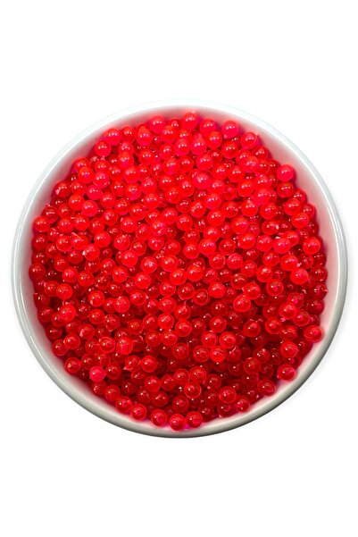 MİR 4 Mm Deliksiz Kabak Boncuğu Su Kabağı Boncuğu Çingene Pembe (10.000 Adet)