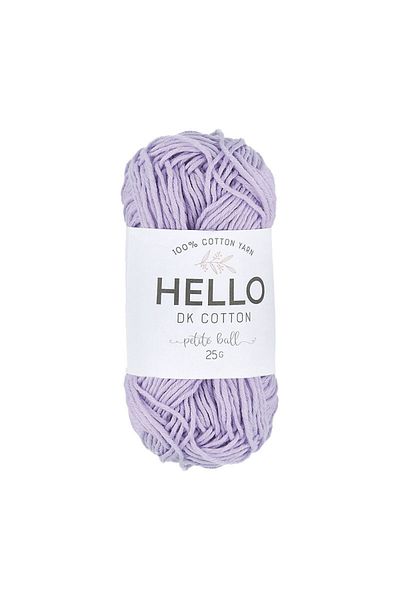 Hello 25 gr Βαμβακερό νήμα πλεξίματος - Dk Cotton Yarn 139