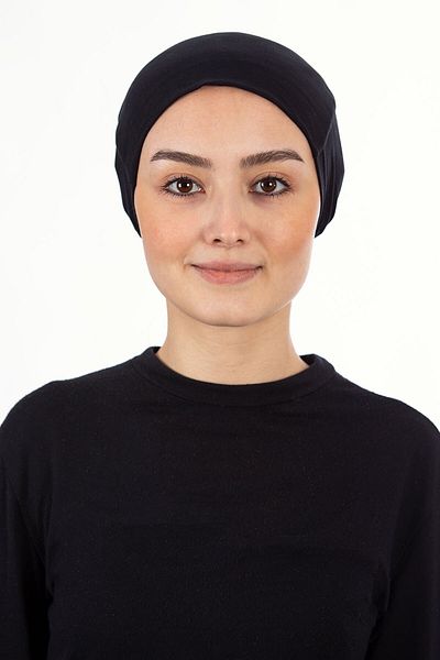 Vivals Women's Non-Slip Black Bonnet