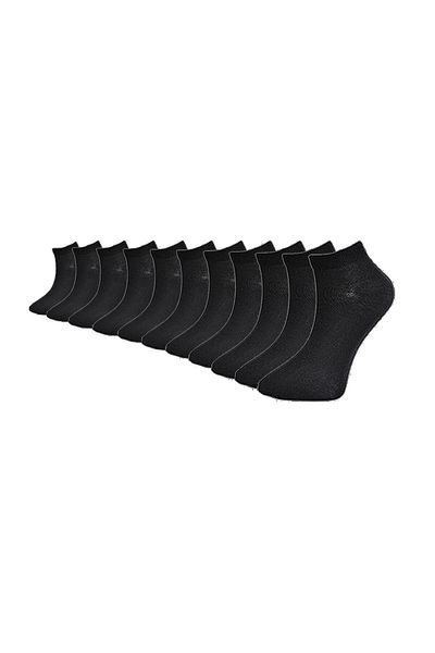 TUĞBABABY 1. Ποιοτικές 11 τεμάχια Unisex Μαύρες κάλτσες στον αστράγαλο