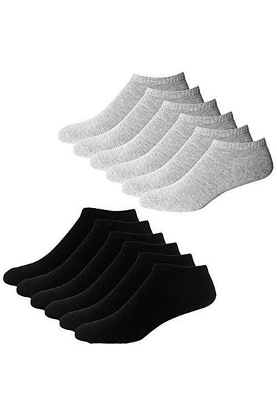 TUĞBABABY 1. Ποιοτικές ανδρικές μαύρες κάλτσες Comfort
