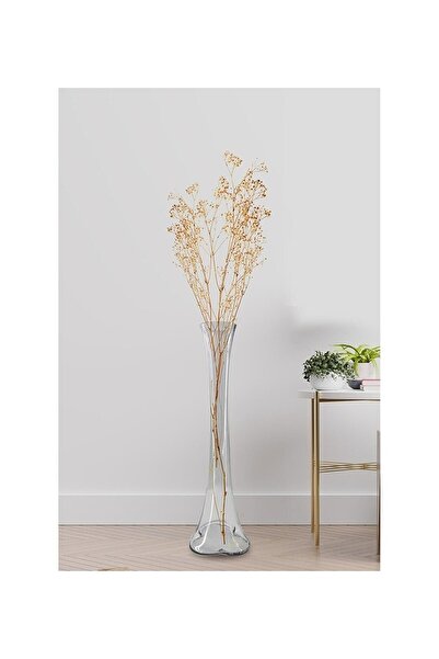 DOST AVM 70 Cm Fil Ayağı Vazo Cam Vazo