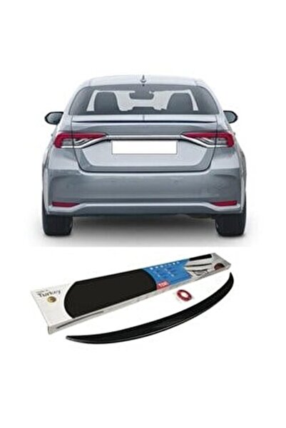 BTM OTOMOTİV Toyota Corolla Bagaj Üstü Spoiler Piano Black 2018-2021