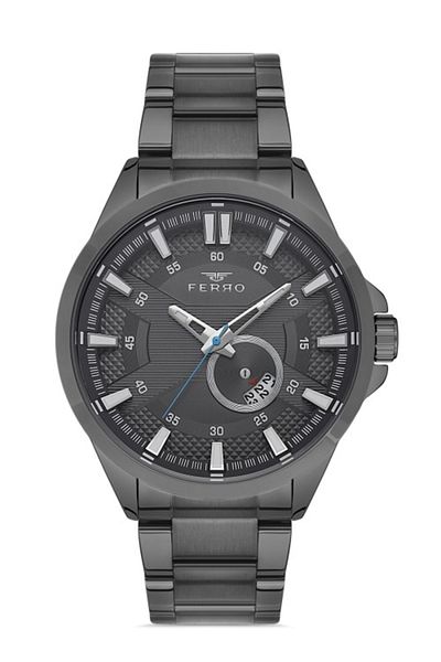 FERRO Gray Steel Cord Men's Wristwatch F11208a-v F11208a-v
