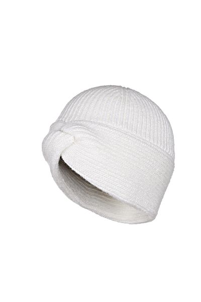 Fonem Women's Turban Beanie Fo 2570 Ecru