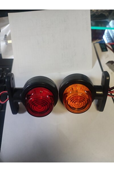 Akyol Orta Takoz Lamba Vass Modeli 2 Adet Turuncu Kirmizi Uyumlu