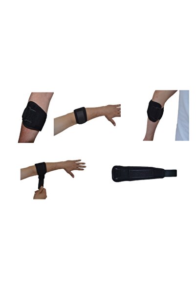 BELLFLEKSS قطعتان من وسادة حماية دعامة كوع التنس قابلة للتعديل