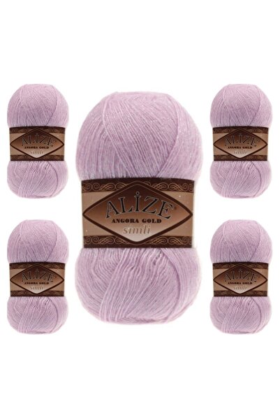 Alize Ayzen Home Angora Gold Simli Pachet de 5 Culoare nr: 27
