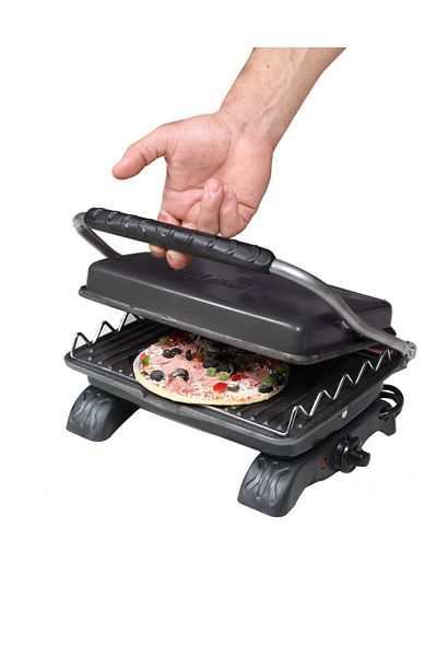 Dökümix Plus Organic Cast Iron Grill & Toaster with Black Grill Apparatus & Brush
