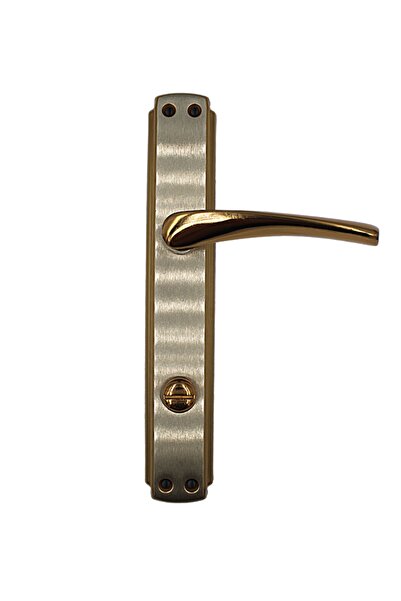 İnan As111 Ala WC Λαβή Πόρτας με Καθρέφτη Albirifin Satin 1 Σετ