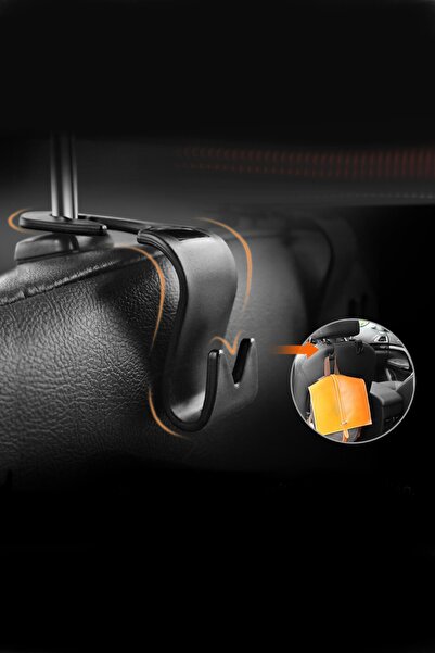 KDOT Oto Koltuk Arkası Askı Kolay Montaj 2 Adet