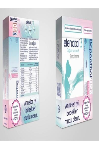 Bepanthol Elenatal 3 30kapsül+bepanthol Baby 20gr Hediye