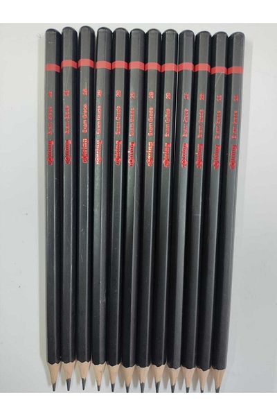 Rotring 2B Exam Grade 12 Lead Pencil