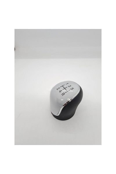 Favori Auto Parts Albea and Palio Gear Shift Knob 5 Speed Gray Scheme Leather